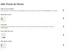 Tablet Screenshot of amatienda.blogspot.com