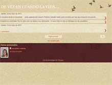 Tablet Screenshot of devezencuandolavidate.blogspot.com