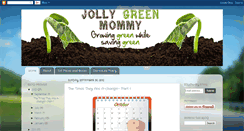 Desktop Screenshot of jollygreenmommy.blogspot.com