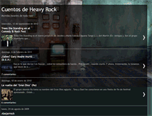 Tablet Screenshot of cuentosdeheavyrock.blogspot.com