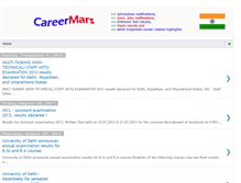 Tablet Screenshot of careermars.blogspot.com