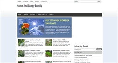 Desktop Screenshot of homeandhappyfamily.blogspot.com