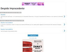 Tablet Screenshot of despido-improcedente.blogspot.com