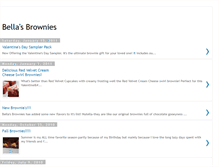 Tablet Screenshot of bellasbrownies.blogspot.com