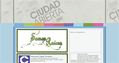 Desktop Screenshot of canalciudadabierta.blogspot.com