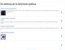 Tablet Screenshot of canalciudadabierta.blogspot.com