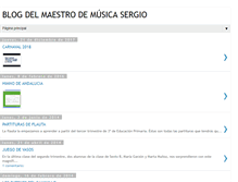 Tablet Screenshot of elmaestrodemusicasergio.blogspot.com