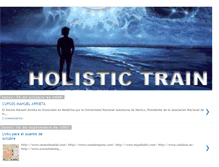 Tablet Screenshot of holistictrain.blogspot.com