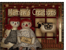 Tablet Screenshot of mamawscreations.blogspot.com