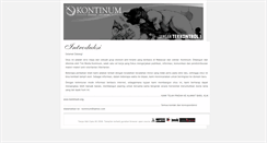 Desktop Screenshot of kontinum.blogspot.com
