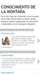 Mobile Screenshot of conocimientomontanya.blogspot.com