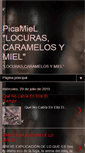 Mobile Screenshot of locurascaramelosymiel.blogspot.com