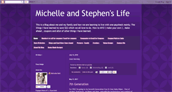 Desktop Screenshot of michelleandstephen2005.blogspot.com