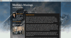 Desktop Screenshot of jmortonmusings.blogspot.com