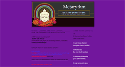 Desktop Screenshot of metarhythm.blogspot.com