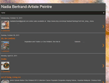 Tablet Screenshot of nadiabertrand.blogspot.com
