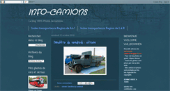 Desktop Screenshot of info-camions.blogspot.com