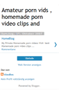 Mobile Screenshot of pornhomemade.blogspot.com