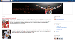 Desktop Screenshot of clevesportsflow.blogspot.com