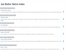 Tablet Screenshot of joebutlermetroindex.blogspot.com