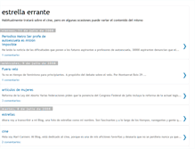 Tablet Screenshot of erranteestrella.blogspot.com