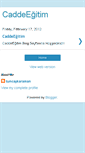Mobile Screenshot of caddeegitim.blogspot.com