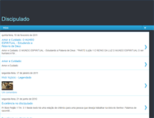 Tablet Screenshot of discipuladomda.blogspot.com
