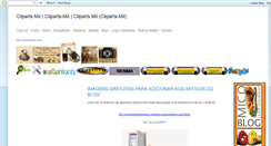 Desktop Screenshot of cliparts-mil.blogspot.com