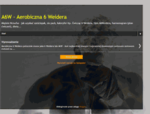 Tablet Screenshot of a6weider.blogspot.com