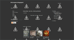 Desktop Screenshot of blizzspot.blogspot.com
