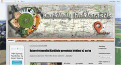 Desktop Screenshot of karkliniai.blogspot.com