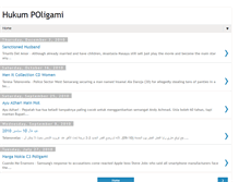 Tablet Screenshot of hukumpoligami.blogspot.com