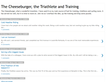 Tablet Screenshot of cheeseburgertriathlete.blogspot.com