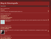 Tablet Screenshot of blogdehistoriografia.blogspot.com