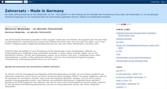 Desktop Screenshot of meisterliche-zahntechnik.blogspot.com