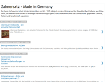 Tablet Screenshot of meisterliche-zahntechnik.blogspot.com