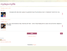 Tablet Screenshot of mydayss-omg.blogspot.com