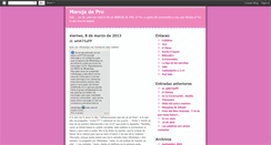 Desktop Screenshot of marujadepro.blogspot.com