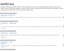 Tablet Screenshot of kantendiet.blogspot.com