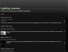 Tablet Screenshot of lightingjourney.blogspot.com