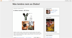 Desktop Screenshot of nao-lembra-nem-ao-diabo.blogspot.com