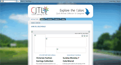 Desktop Screenshot of cjtlin.blogspot.com