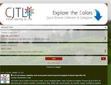 Tablet Screenshot of cjtlin.blogspot.com