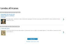 Tablet Screenshot of lendasafricanas.blogspot.com