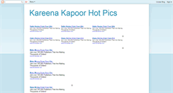 Desktop Screenshot of kareenakapoorhotpicz.blogspot.com