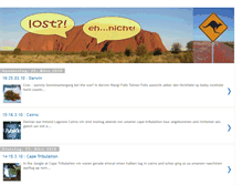 Tablet Screenshot of lost-in-australia-nicht.blogspot.com