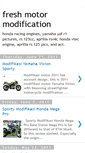 Mobile Screenshot of freshmotormodification.blogspot.com
