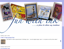 Tablet Screenshot of funwithink.blogspot.com