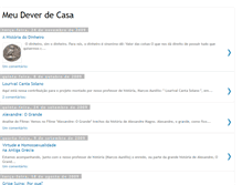 Tablet Screenshot of meudeverdecasa.blogspot.com