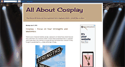 Desktop Screenshot of cairdiuil-allaboutcosplay.blogspot.com